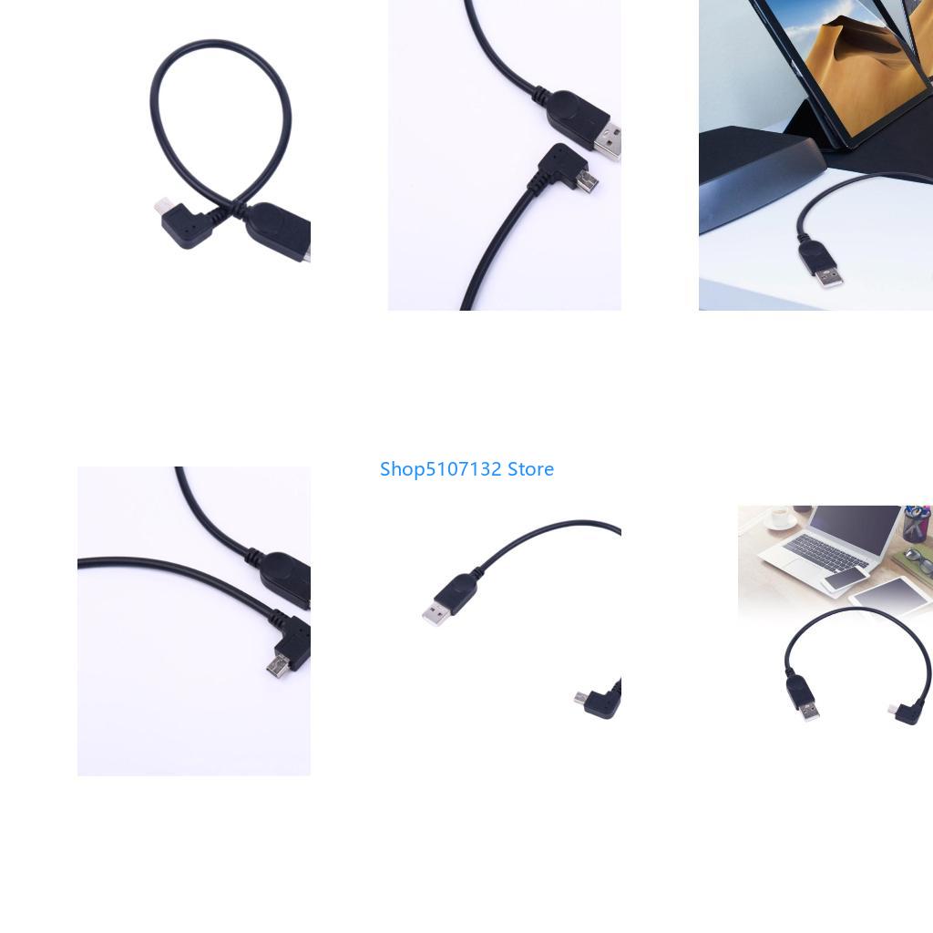 87HD 90 度ミニ USB データケーブル、標準 USB - Electronics And Gadgets With C のレビューと価格