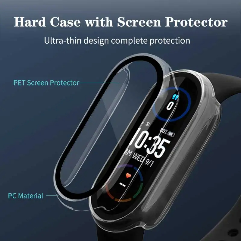 Xiaomi Mi Band 10/9/8用 強化ガラス+P - Electronics Gadgets For Men のレビューと価格