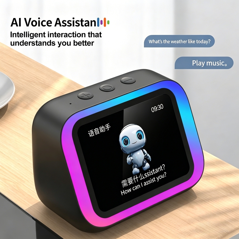 AI音声アシスタント Bluetoothスピーカー RGBカ - Electronics For Home のレビューと価格