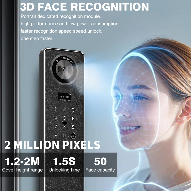 Tuya WiFi スマートドアロック、家庭用生体認証指紋ロ - Electronics & Gadgets Beginning With D のレビューと価格