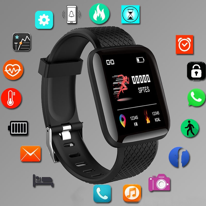スポーツスマートウォッチフィットネスブレスレット音楽制御女性 - Electronics Gadgets For Men のレビューと価格