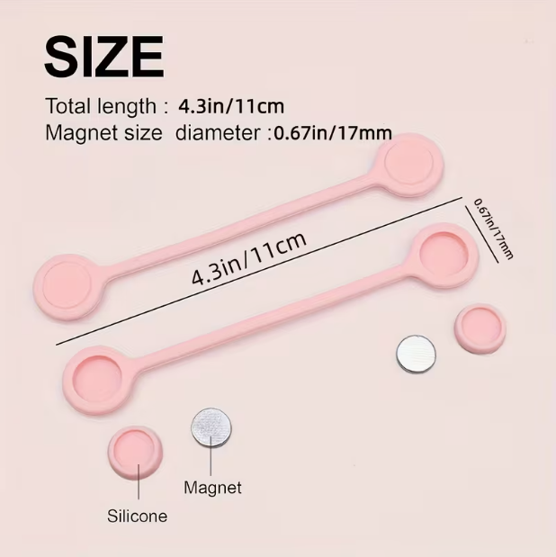 3個入り マグネット式充電ケーブルオーガナイザー データケー - Magnetic Charging Cable のレビューと価格