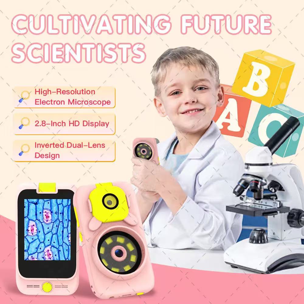 4歳から6歳の子供に適した教育用カメラフォン玩具で、回転式高 - Electronics & Gadgets Beginning With D のレビューと価格