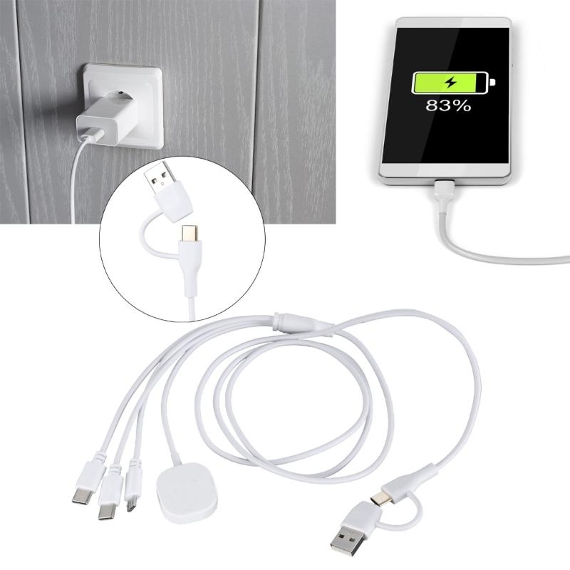 日常の電子機器用の高効率 4 in 1 USB C マルチ充 - Electronics And Gadgets With C のレビューと価格