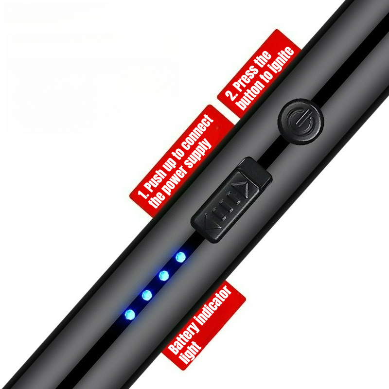 延長ホースアーク点火ガン電子パルスType-C急速充電防風ラ - Electronics And Gadgets With C のレビューと価格