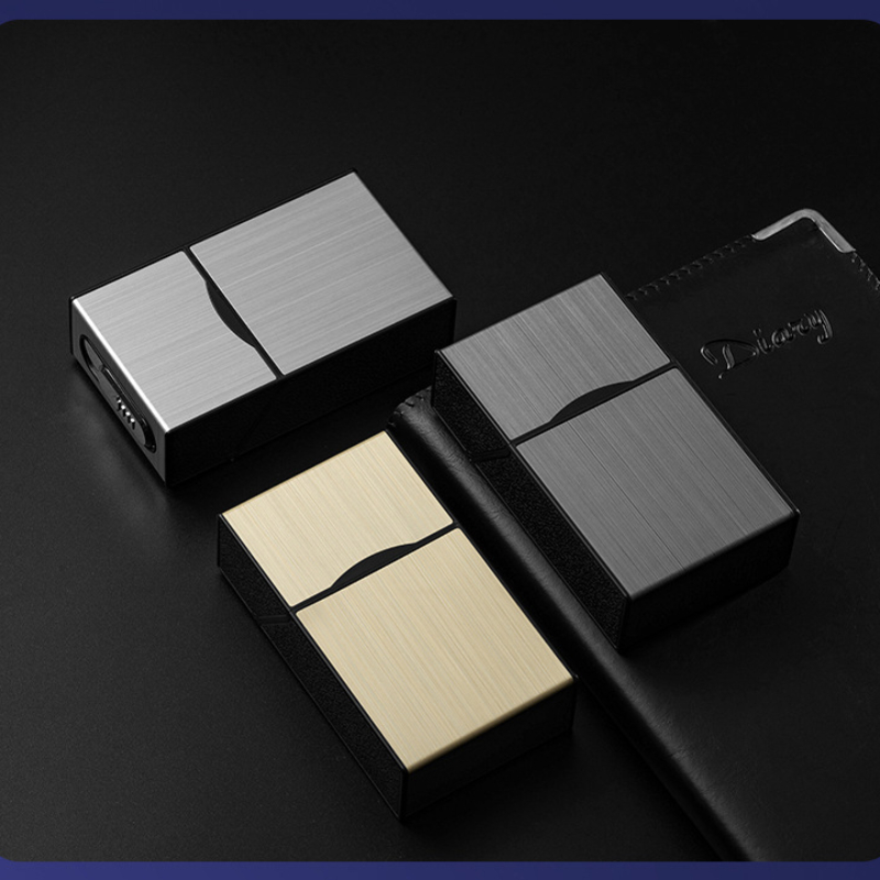 2 で 1 20 シガレットケースライターケース USB 充 - Electronics Gadgets For Men のレビューと価格