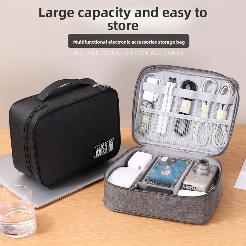 旅行用電子機器収納バッグ 多機能レイヤードオーガナイザー ヘ - Electronics And Gadgets With A のレビューと価格