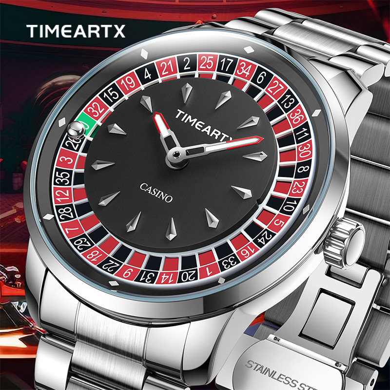 TIMEARTX ブランドの新しい高級クォーツ時計男性用ヨー - Electronics Gadgets For Men のレビューと価格