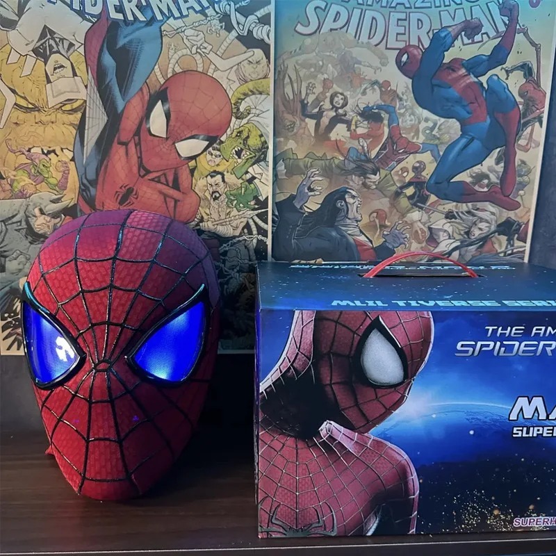 在庫あり マイルズ・スパイダーマン 1:1スケール 電子マス - Electronics Gadgets For Men のレビューと価格