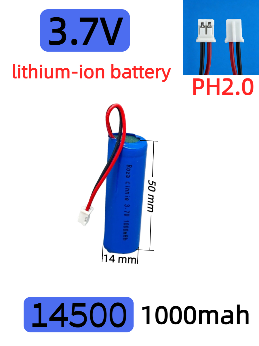 14500 1000mAh 3.7V 充電式バッテリー 電子 - Electronics And Gadgets Ce のレビューと価格
